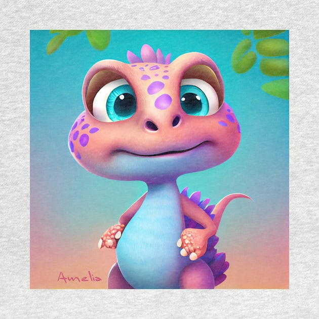 Baby Dinosaur Dino Bambino - Amelia by KOTOdesign